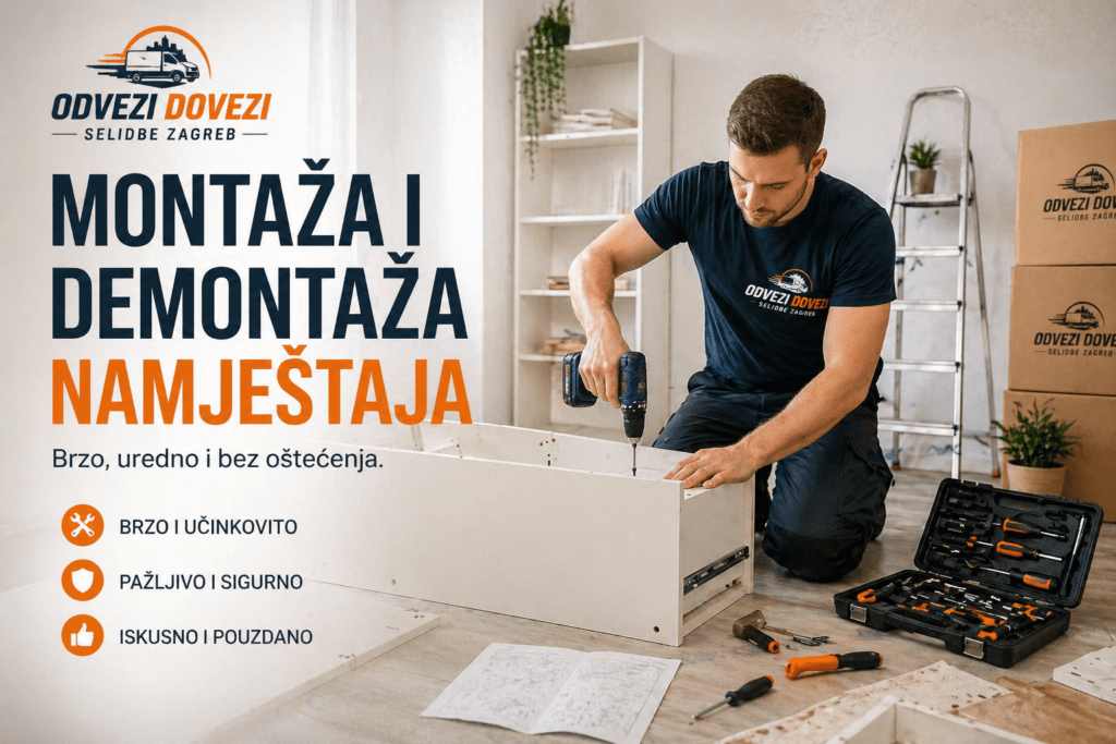 prijevoz namještaja Zagreb kombi prijevoz i selide Odvezi Dovezi